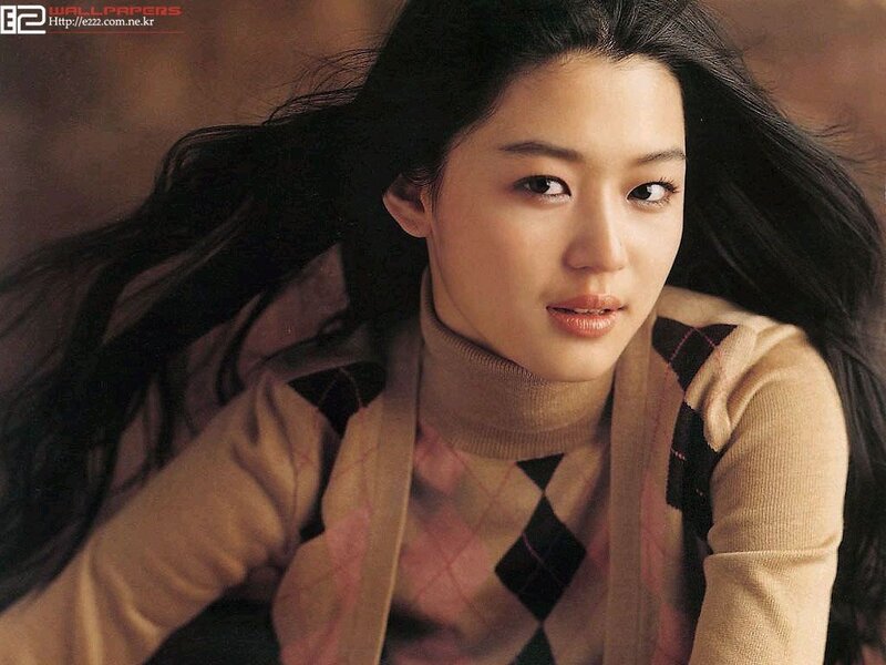woman with long dark hair
