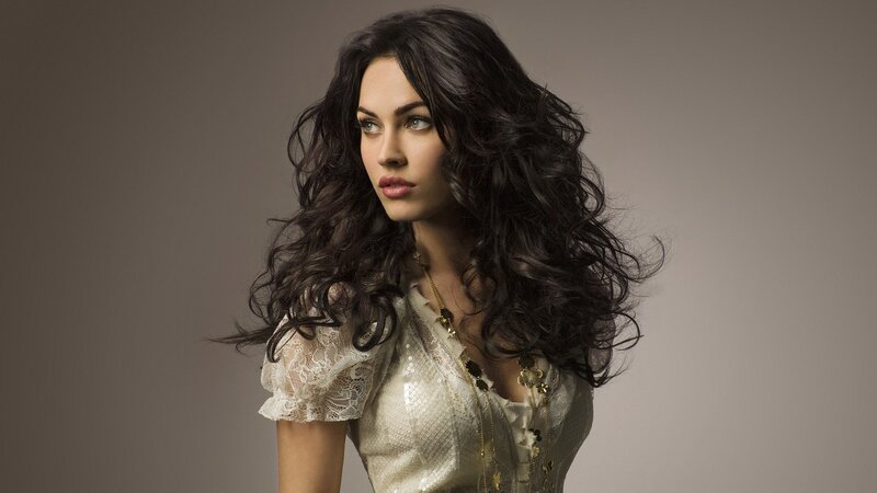 woman with long dark hair