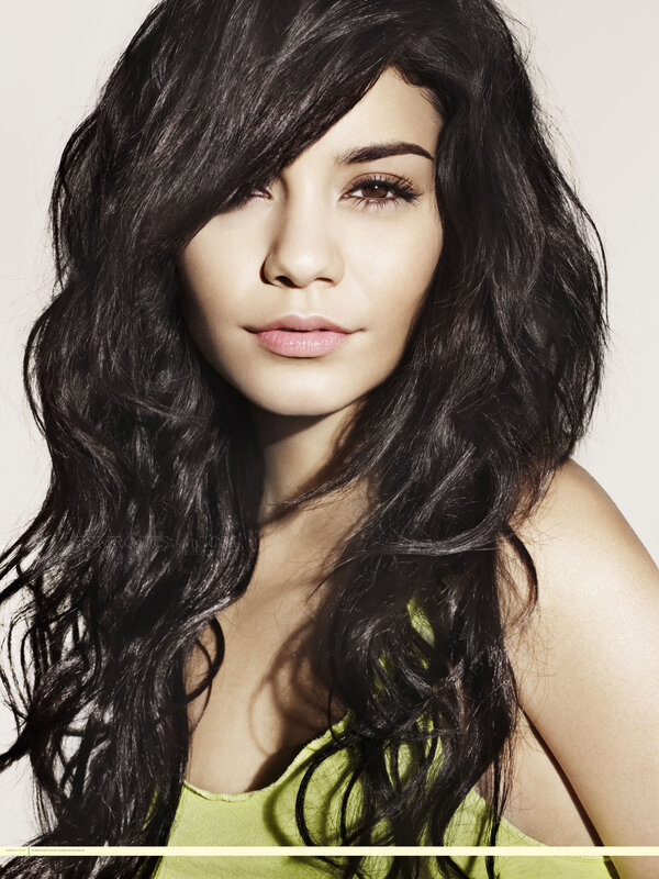 woman with long dark hair