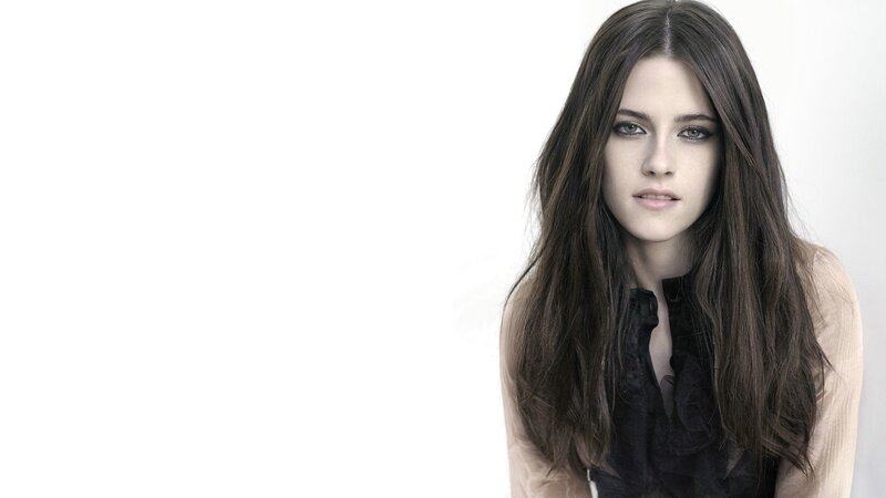 woman with long dark hair