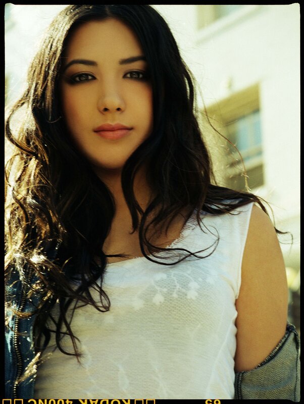 woman with long dark hair