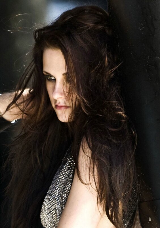 woman with long dark hair