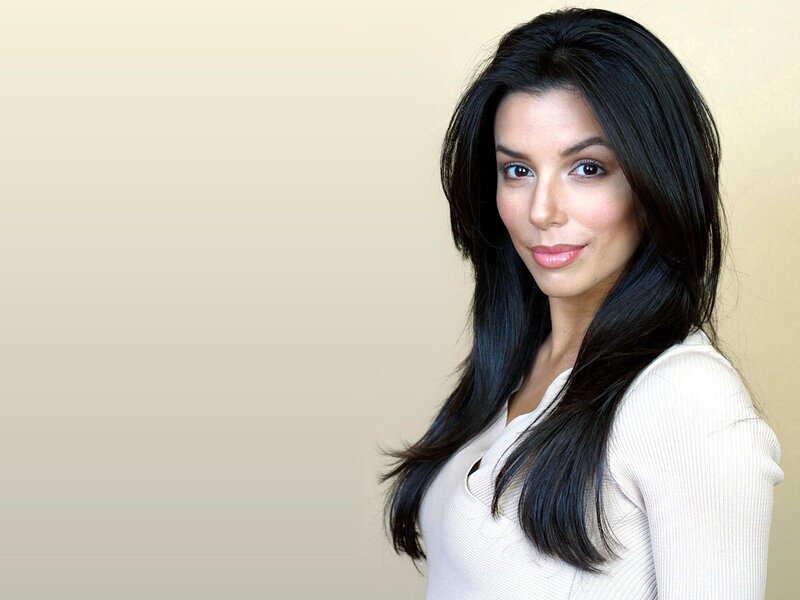 woman with long dark hair