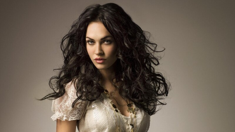 woman with long dark hair