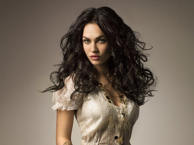 woman with long dark hair