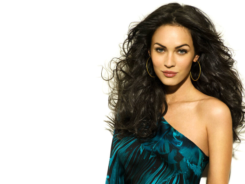 woman with long dark hair