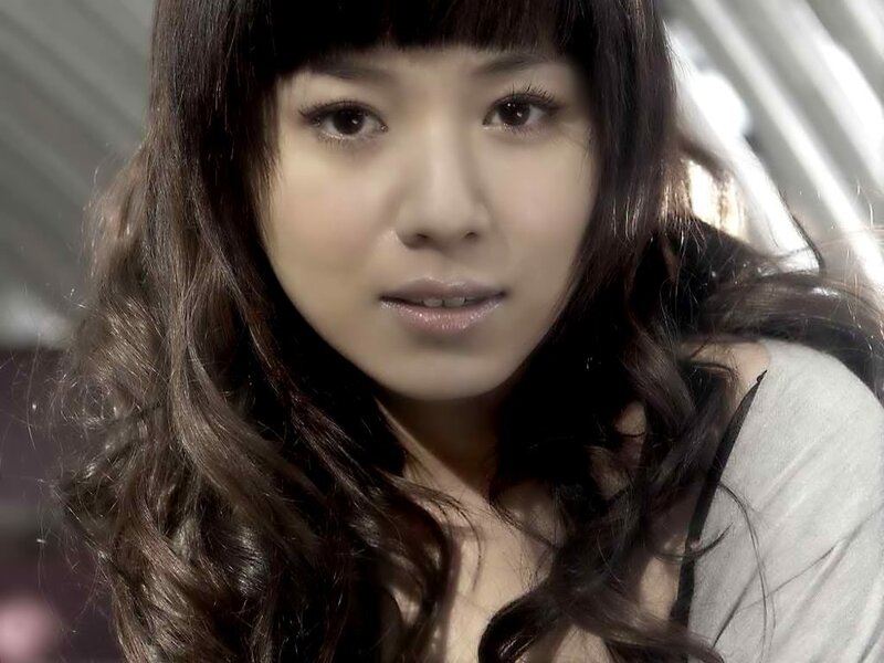 woman with long dark hair