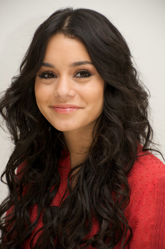 woman with long dark hair