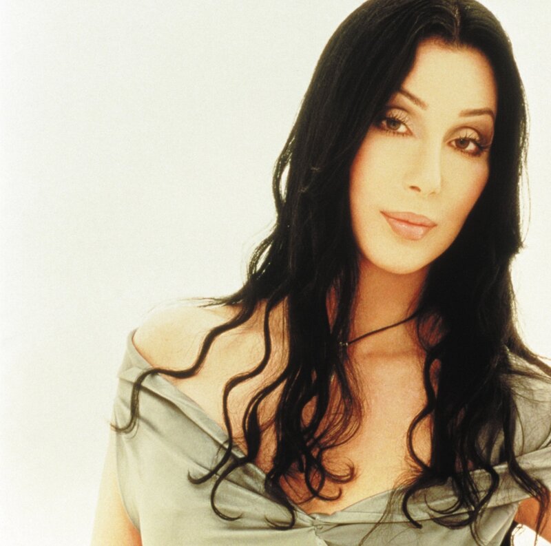 woman with long dark hair