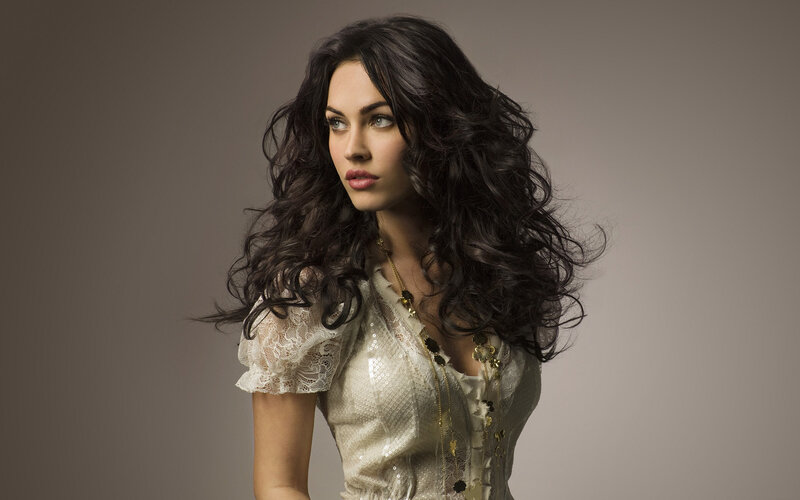 woman with long dark hair