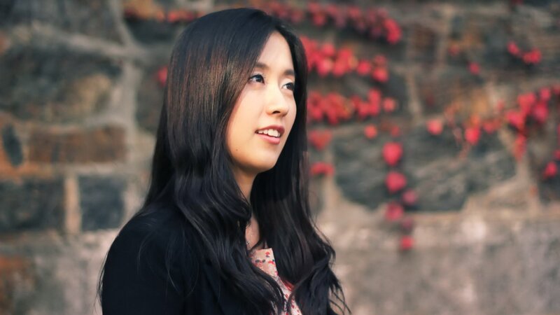 Woman with Long Dark Hair — Black, Calm, Autumn