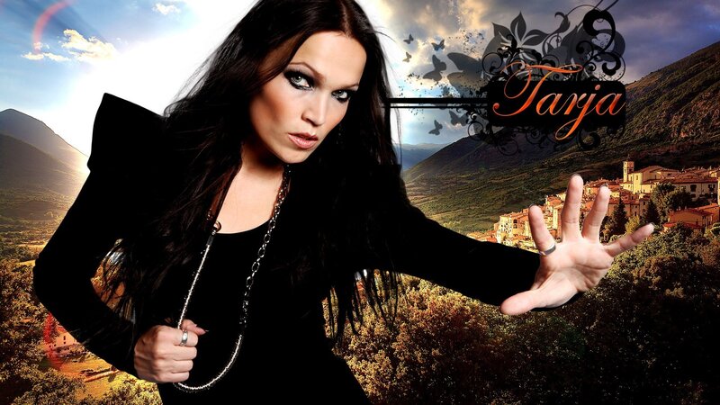 Woman with Long Dark Hair — Black, Dramatic, Sunset