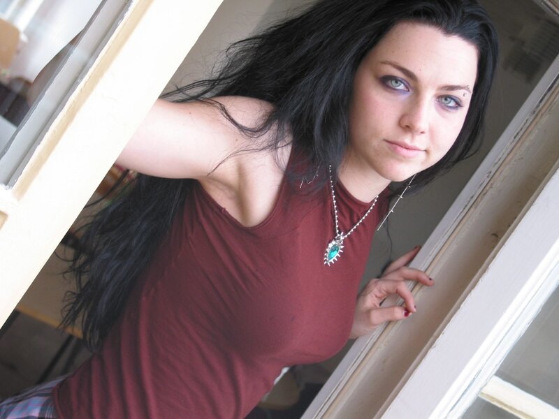 Woman with Long Dark Hair — Black, Neutral, Photograph, Necklace, Window