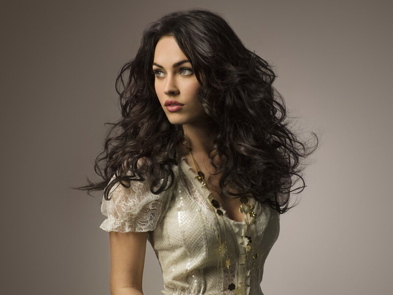 Woman with Long Dark Hair — Brown, Dramatic