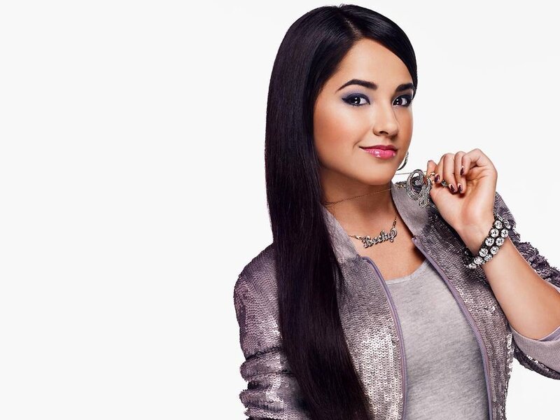 Woman with Long Dark Hair — Gray, Confident, Photograph, Sequin Jacket