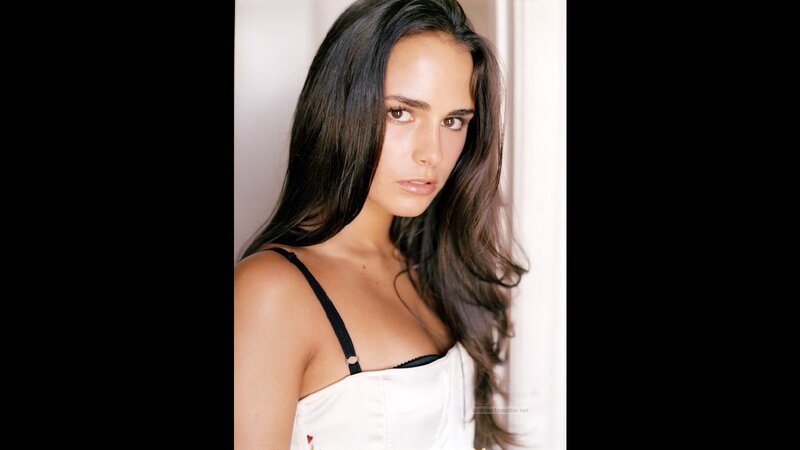 Woman with Long Dark Hair — White, Neutral, Photograph, Black Strap