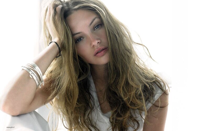woman with long hair