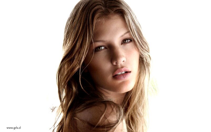 woman with long hair