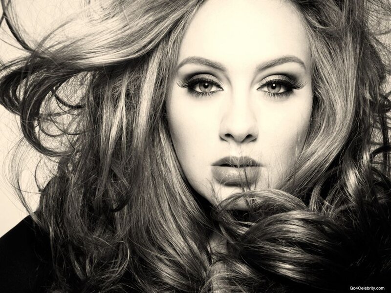 Woman with Long Hair — Black, Dramatic, Photograph, Eyes, Makeup