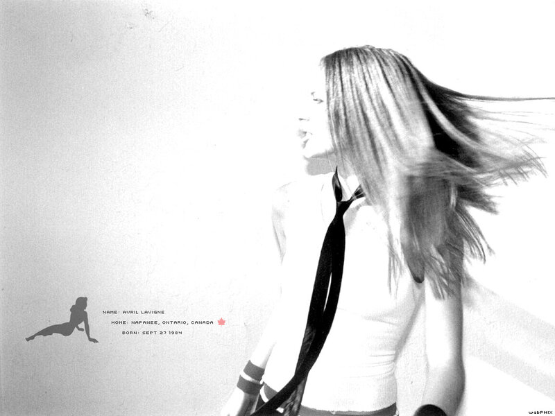 Woman with Long Hair — Black, Dynamic, Photograph, Tie