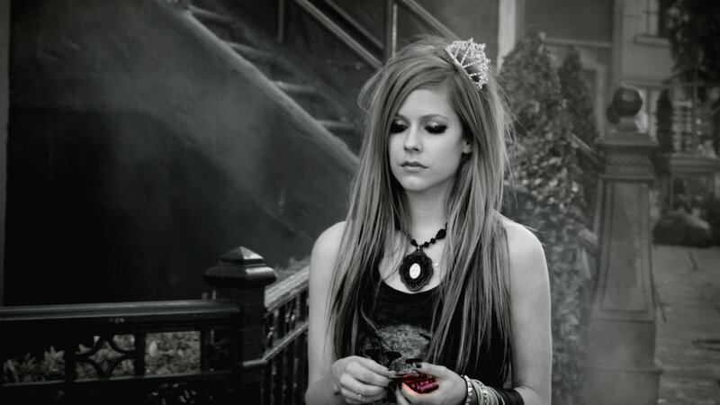 Woman with Long Hair — Black, Melancholic