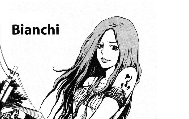 Woman with Long Hair — Black, Neutral, Manga