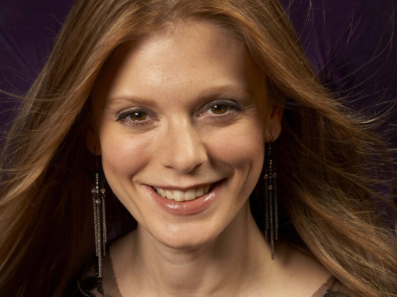 Woman with Long Hair — Brown, Friendly, Photograph