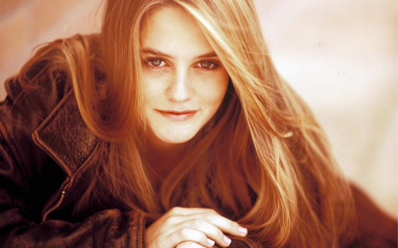 Woman with Long Hair — Brown, Jacket