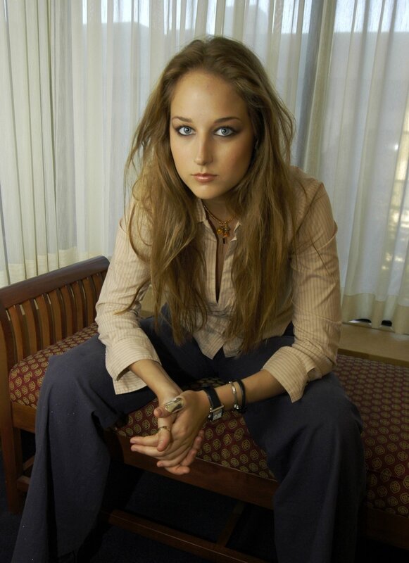 Woman with Long Hair — Brown, Neutral, Photograph, Bench