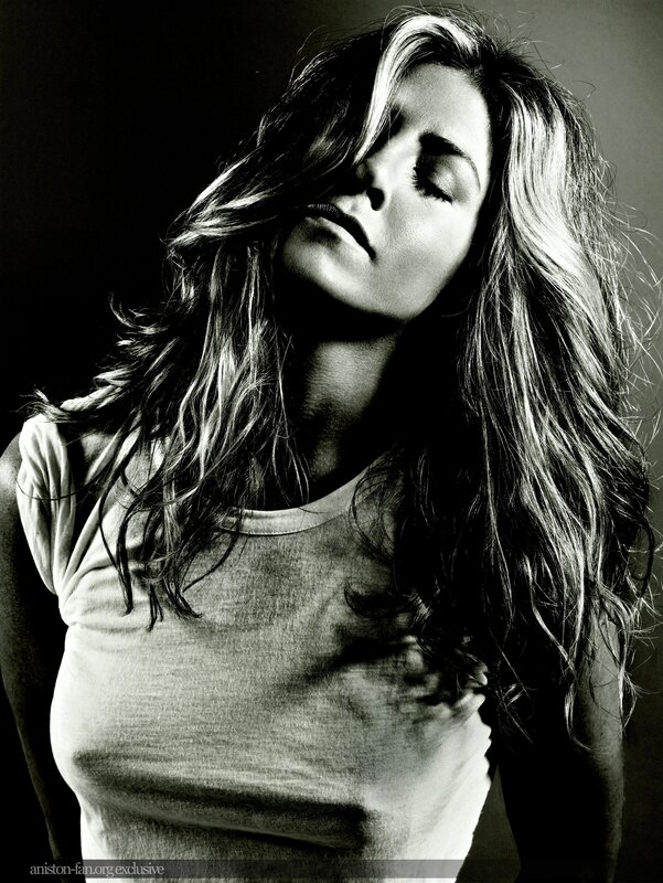 woman with long hair in black and white