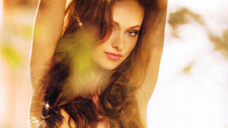 woman with long hair in sunlight
