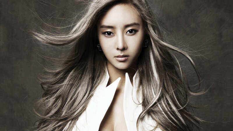 woman with long hair in wind