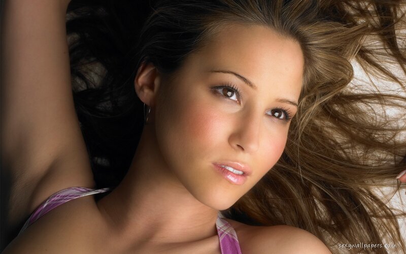 woman with long hair lying down