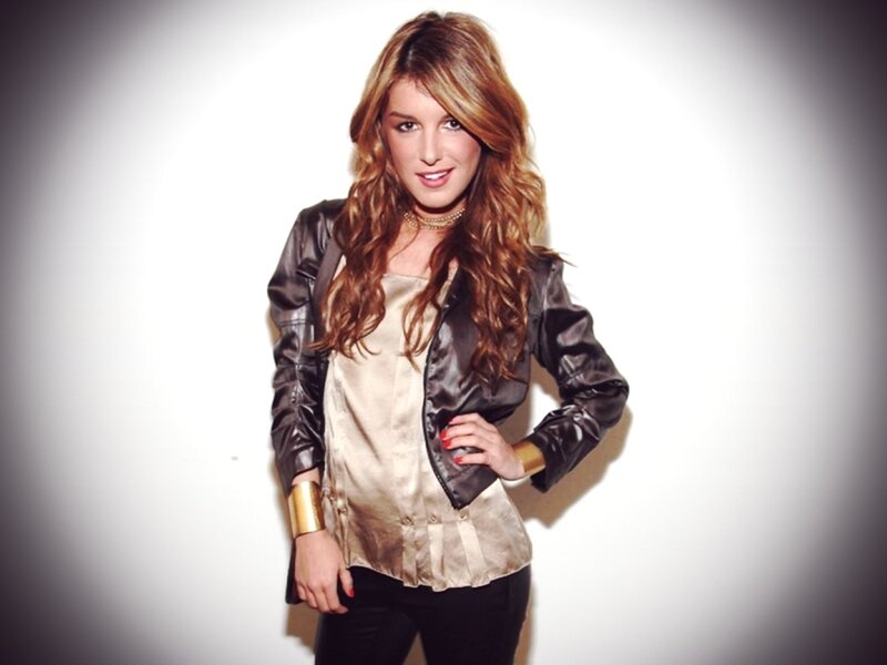 Woman with Long Hair — White, Confident, Photograph, Leather Jacket