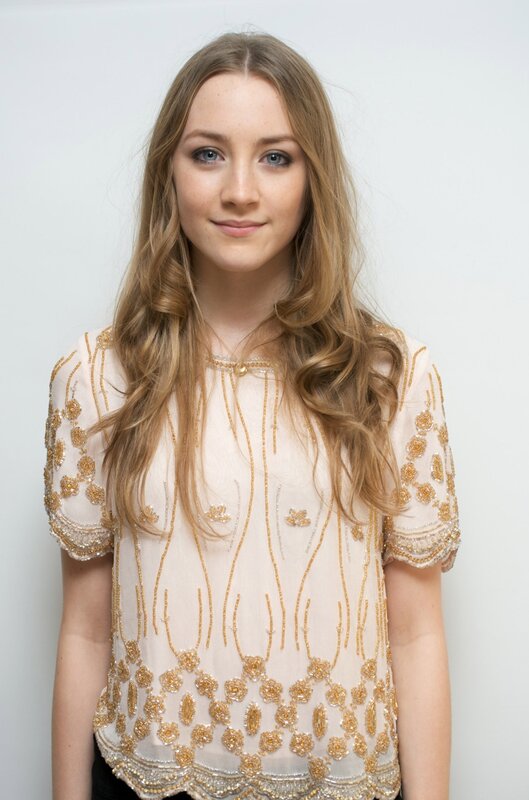 Woman with Long Hair — White, Neutral, Photograph, Beaded Top