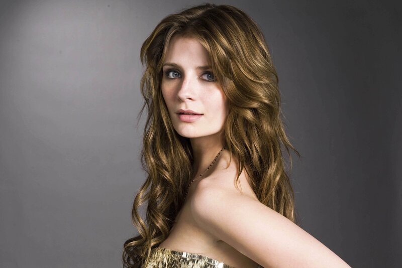 woman with long wavy hair