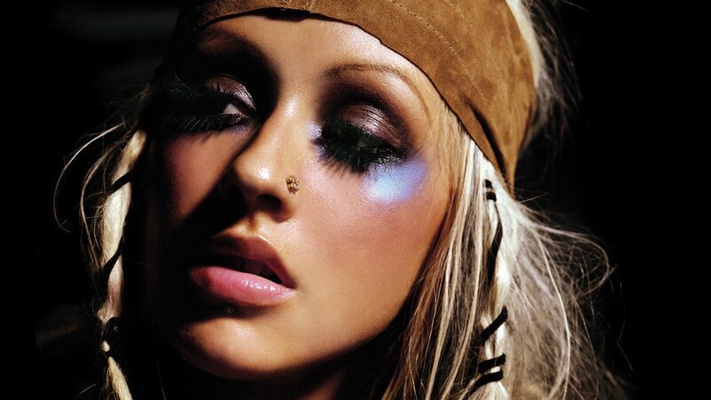 Woman with Makeup and Headband — Brown, Dramatic