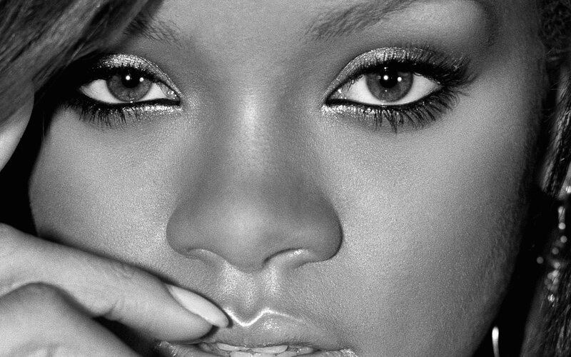 Woman with Makeup — Black, Dramatic, Photograph, Eyes