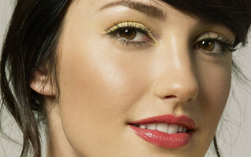 Woman with Makeup — Brown, Neutral, Photograph, Eyes, Lips