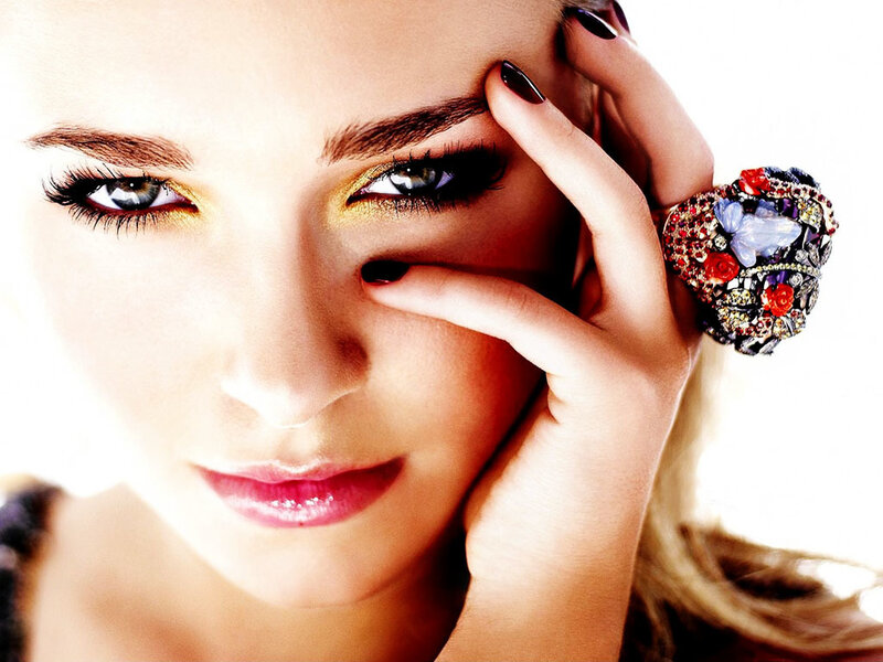Woman with Makeup — Dramatic