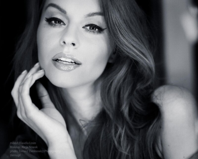 woman with makeup portrait
