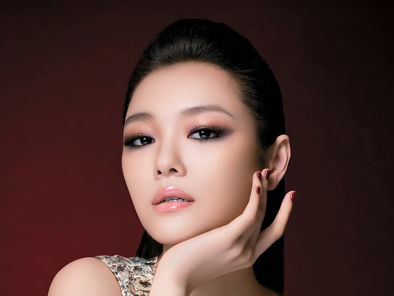 Woman with Makeup