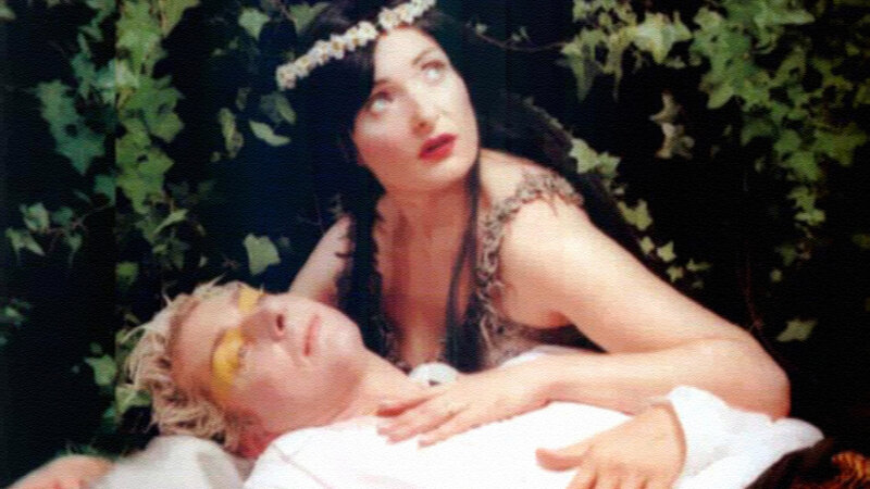 Woman with Man in Foliage