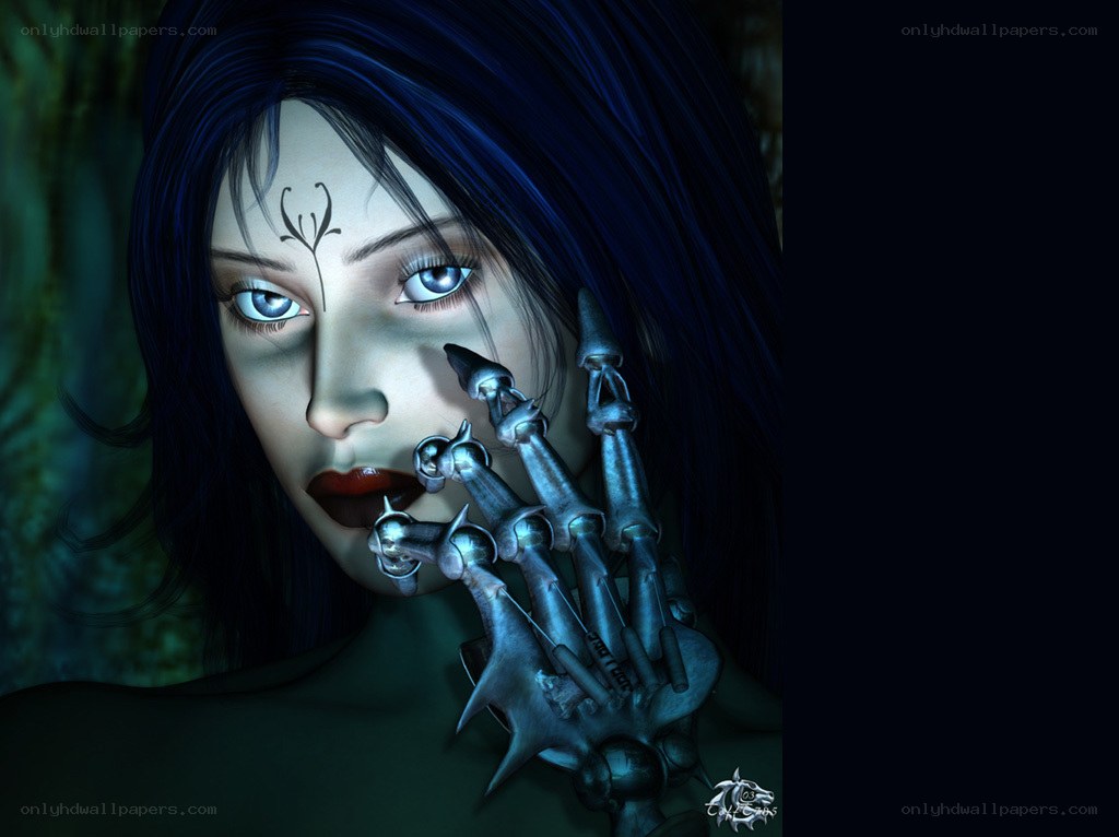woman with mechanical hand