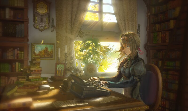Woman with Mechanical Hands