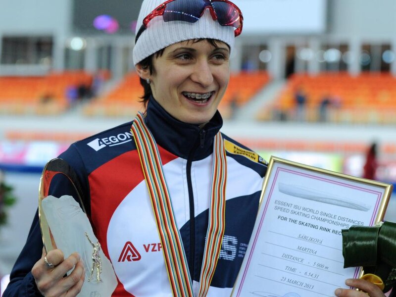 Woman with Medal
