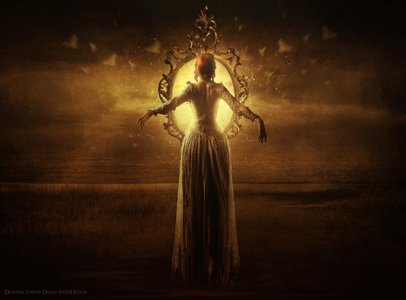 Woman with Mirror