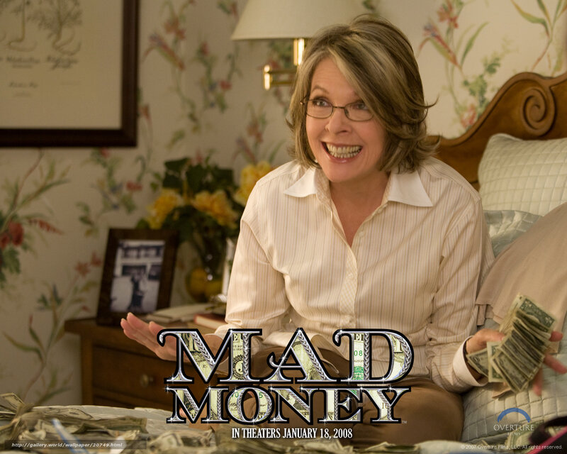 Woman with money in bedroom
