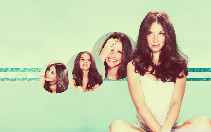 woman with multiple expressions