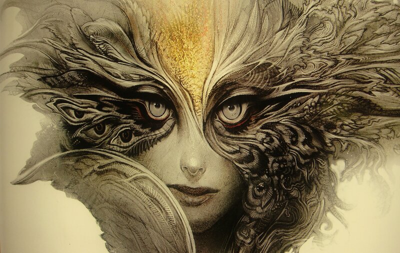 Woman with Multiple Eyes